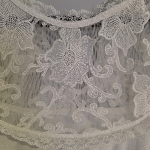 For Love And Lemons White Lace Blouse - Picture 4 of 15